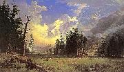 Albert Bierstadt The_Morteratsch_Glacier_Upper_Engadine_Valley_Pontresina oil